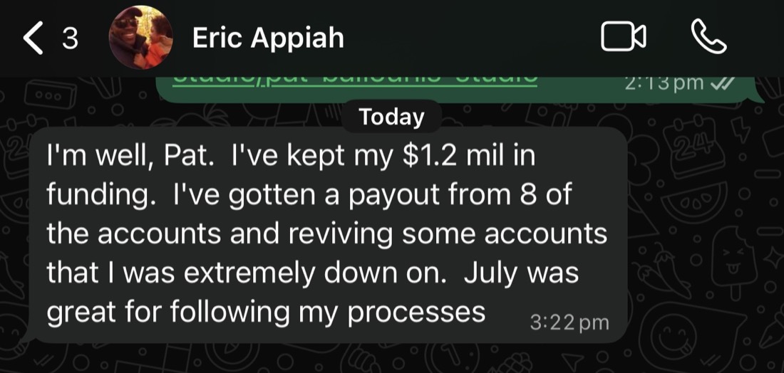 Eric Appiah funding
